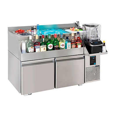 Холодильник для коктейлей Frenox CKT2-W-K-WP